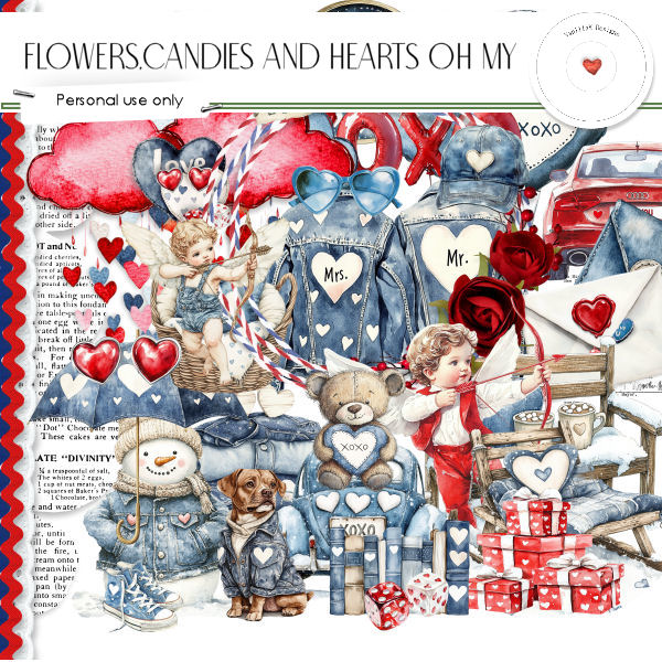 (image for) Flowers, Candies And Hearts Oh My